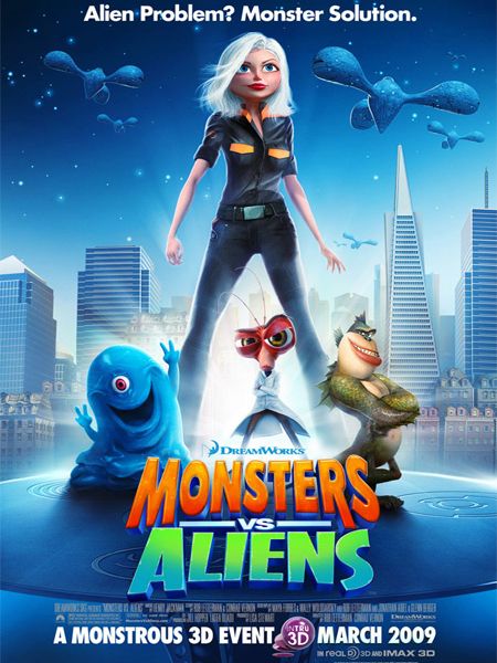 Монстры против пришельцев / Monsters vs. Aliens
